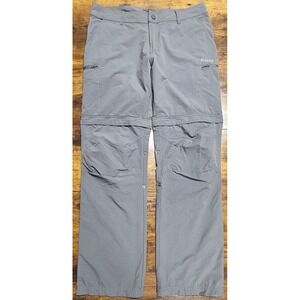 Bergans Of Norway Women's Detachable Convertible‎ Gray Pants Large Camp Trail